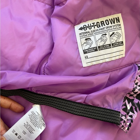Columbia Omni tech purple printed jacket - Picture 5 of 7
